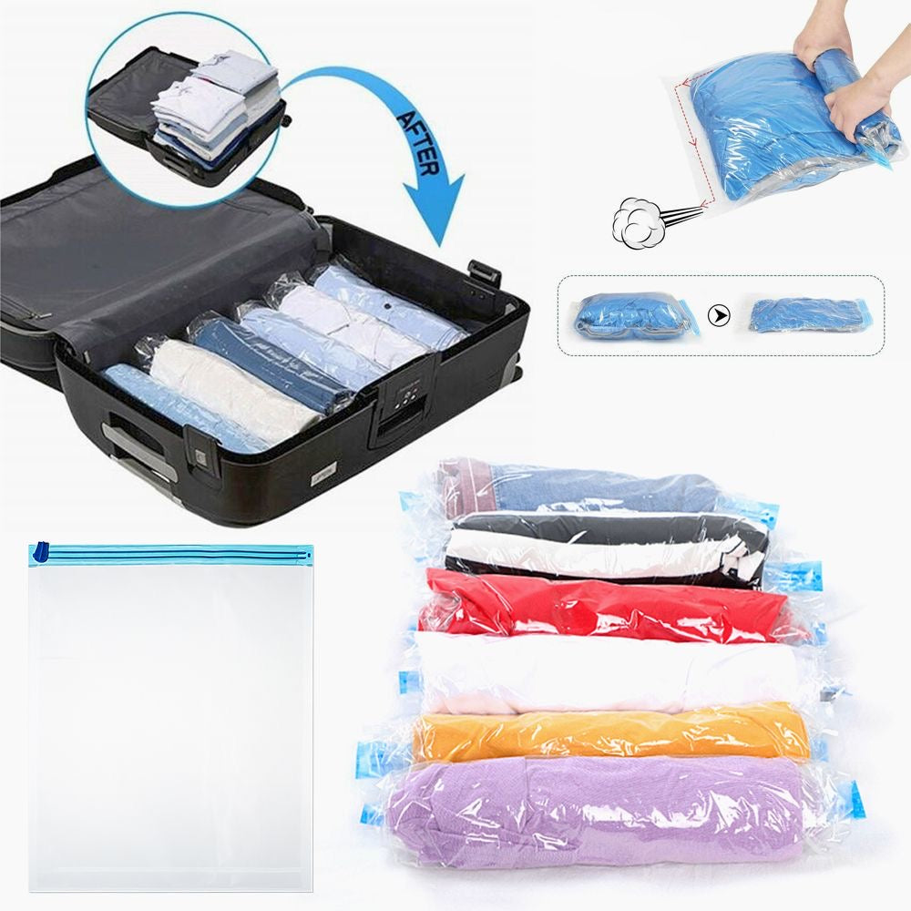 Bolsas de Compresión al Vacío para Viajar